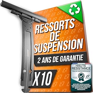 10 Pièces Attache Volet Roulant Électrique – Fixation Tablier Aluminium PVC – Crochets Résistants et Compatibles Somfy – Accessoires Volets Roulants Piscine ou Maison – Acier Renforcé Universel