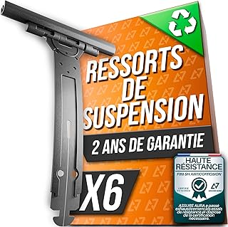 6 Pièces Attache Volet Roulant Électrique – Fixation Tablier Aluminium PVC – Crochets Résistants et Compatibles Somfy – Accessoires Volets Roulants Piscine ou Maison – Acier Renforcé Universel