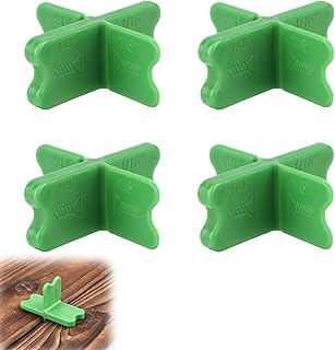 BOXOB 4pcs Entretoises pour Planches de Terrasse, Épaisseurs de 0,16, 0,32, 0,48 et 0,64 cm Outil d