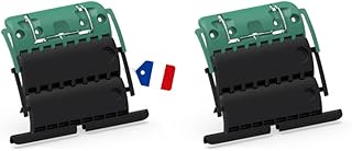 Ensemble de 2 attaches verrou ZF Clicksur H875E pour tablier de volet roulant - Fixation sécurisée pour volets roulants - Verrou automatique 2 maillons - Attache clipsable de sécurité anti-effraction